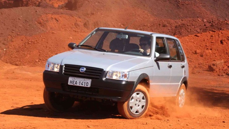 fiat uno way 2006 frente