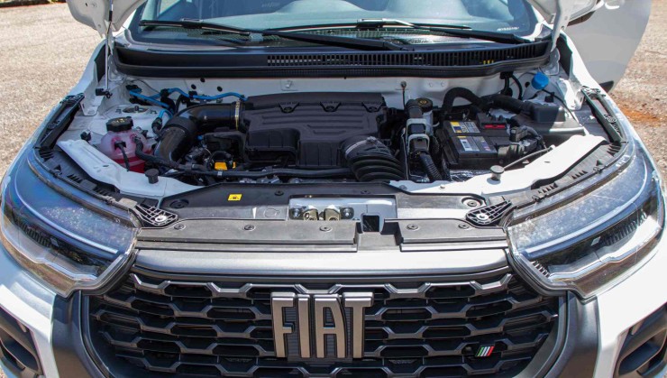 Motor 1.0 turbo da Fiat Strada Ultra 2024