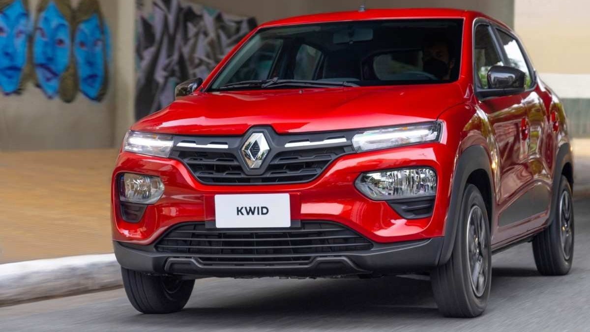 Renault Kwid é o carro mais em conta do mercado brasileiro, mas não é nada acessível