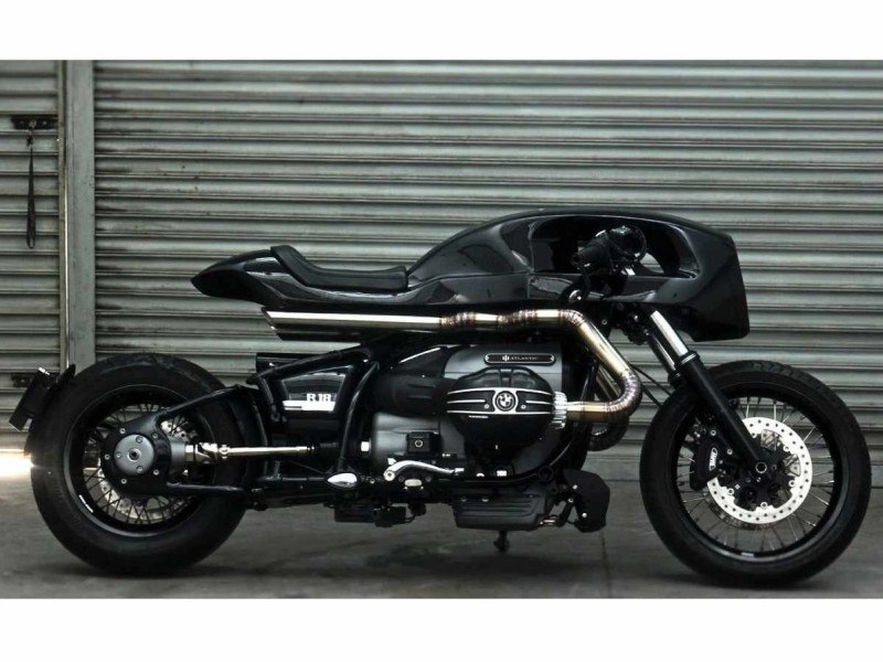 BMW R18 customizada pelo o Atlantic Custom Studio, que homenageou o continente europeu