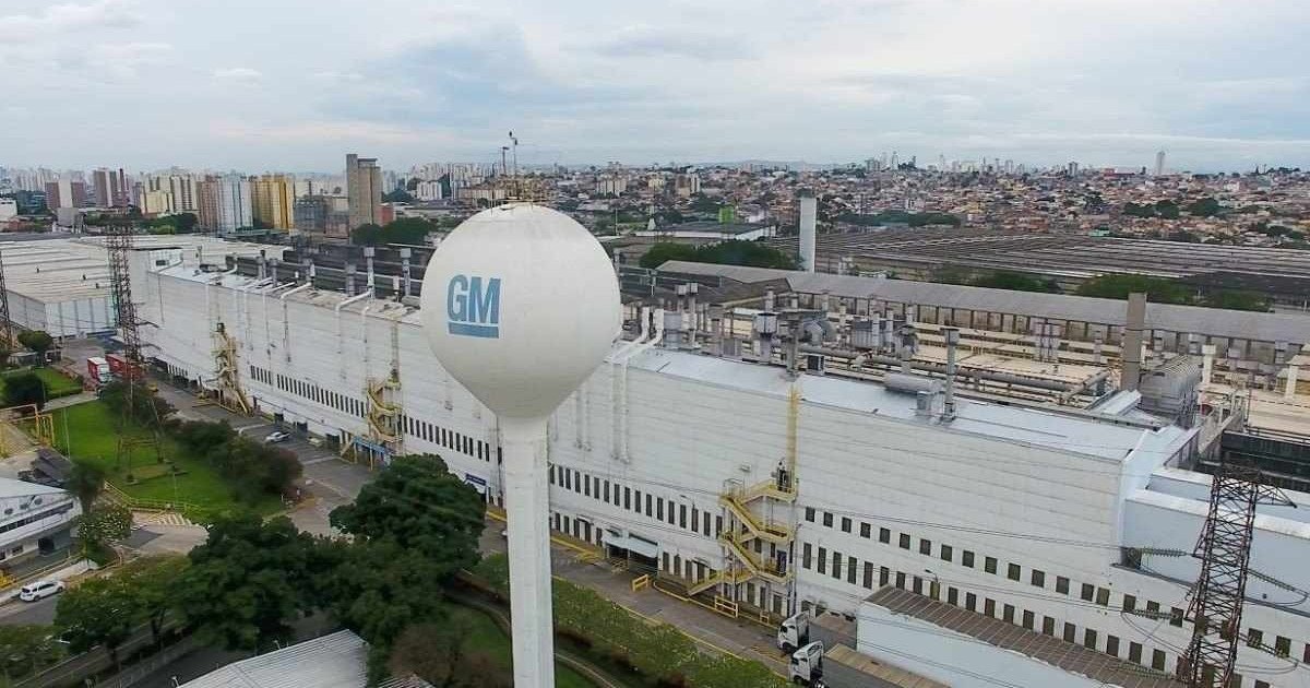 Fábrica da GM em São Caetano do Sul (SP) é a mais antiga da empresa em operação no país