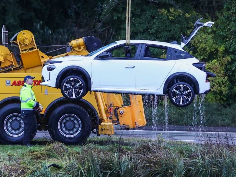 Antes de cair no lago, protótipo foi roubado em um caminhão