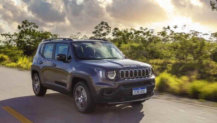 Jeep Renegade é um dos principais modelos com motor 1.3 Turbo da Stellantis no Brasil -  (crédito: Stellantis Press / Divulgação)
