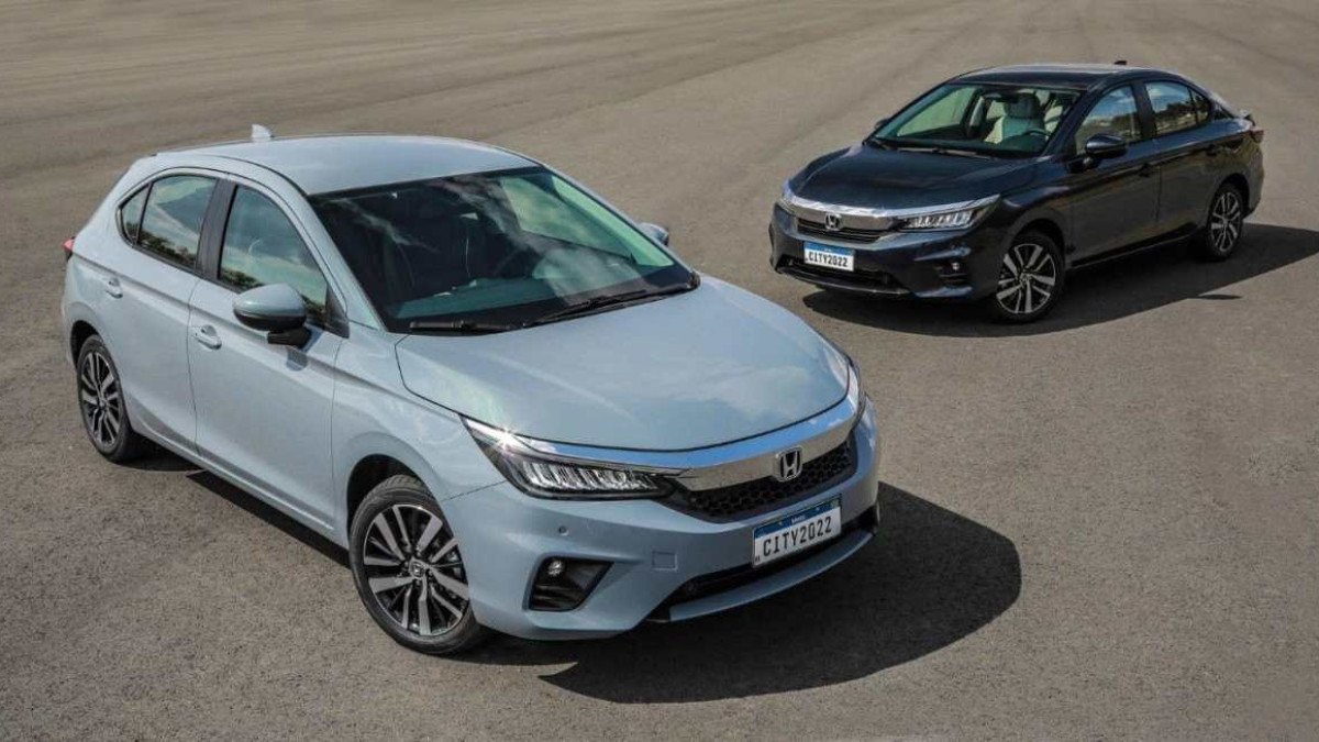 Honda City hatch e sedan terão leve atualização no visual para justificar aumento de preços
