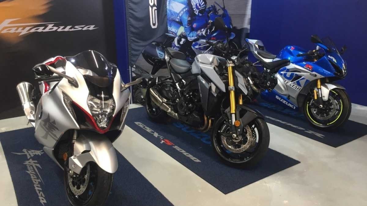 Suzuki modelos Hayabusa, GSX-S 1000 e GSX-R
