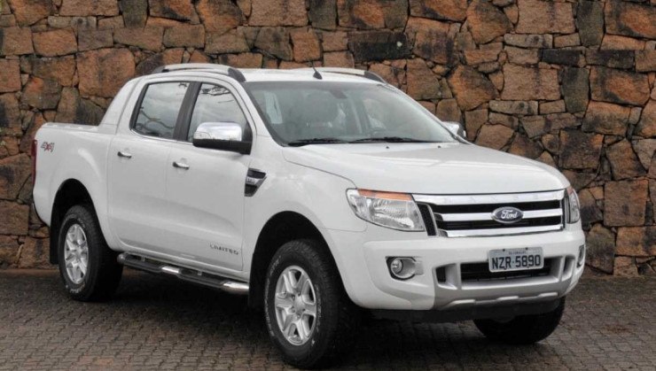 Ford Ranger Limited modelo 2015 com motor a diesel e tração 4x4 -  (crédito: Ford/Divulgação)