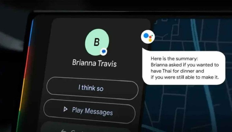 Android Auto irá resumir as mensagens recebidas no celular