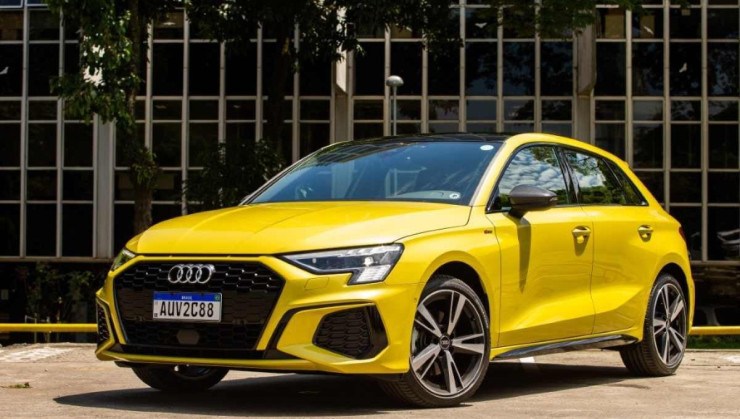 Audi A3 Sportback na versão S-Line, modelo 2021 -  (crédito:  Rafael_Gagliano)