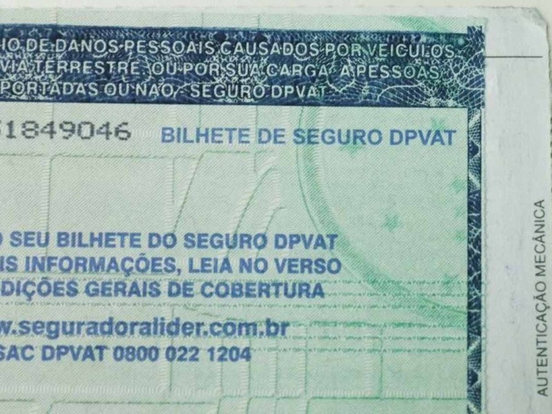 De acordo com informações do governo, o dinheiro arrecadado pelo DPVAT acabou e o seguro voltará a ser cobrado