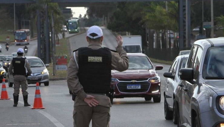 Blitz da Polícia Rodoviária -  (crédito: Edesio Ferreira/EM/D.A Press)