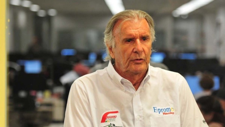 O ex-piloto e empresaio do mundo automobilistico Wilson Fittipaldi Junior, mais conhecido como Wilsinho, em 2017