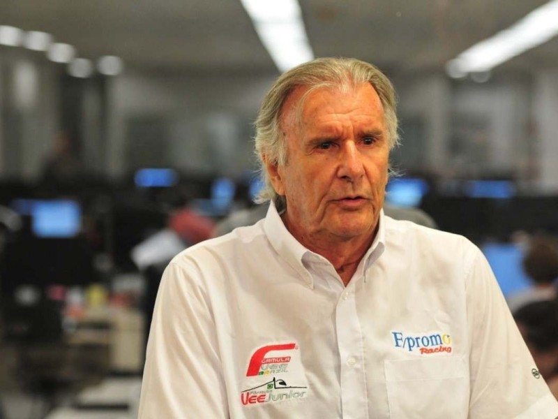 O ex-piloto e empresaio do mundo automobilistico Wilson Fittipaldi Junior, mais conhecido como Wilsinho, em 2017