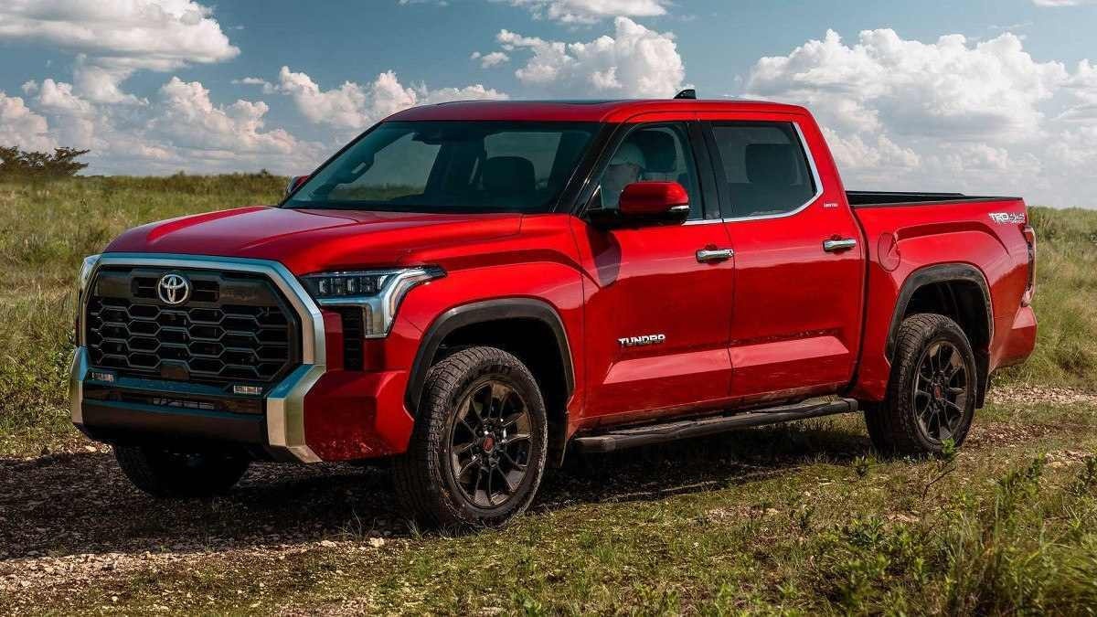 Toyota Tundra vermelha recall