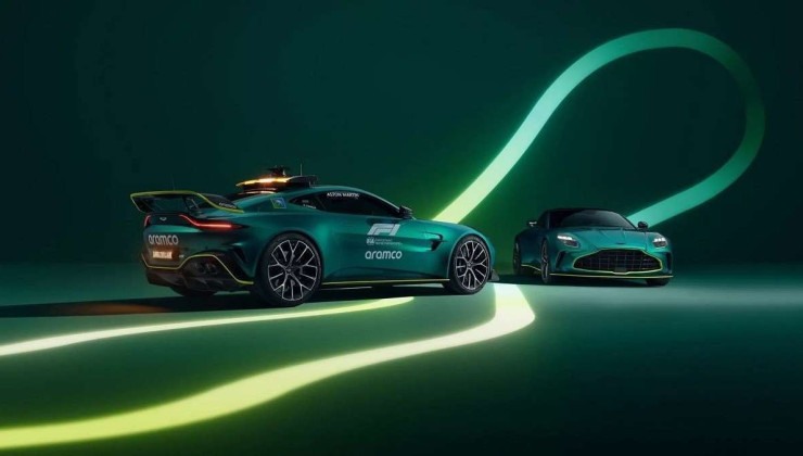 Aston Martin atualiza geração do Vantage utilizado como safety car na Fórmula 1 
