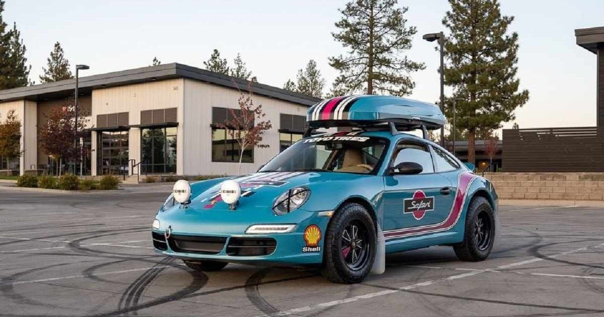 Porsche 911 é modificado para virar veículo Safari