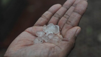 Belo Horizonte está entre as cidades mineiras com risco de chuva de granizo -  (crédito: Gladyston Rodrigues/EM/D.A Press)
