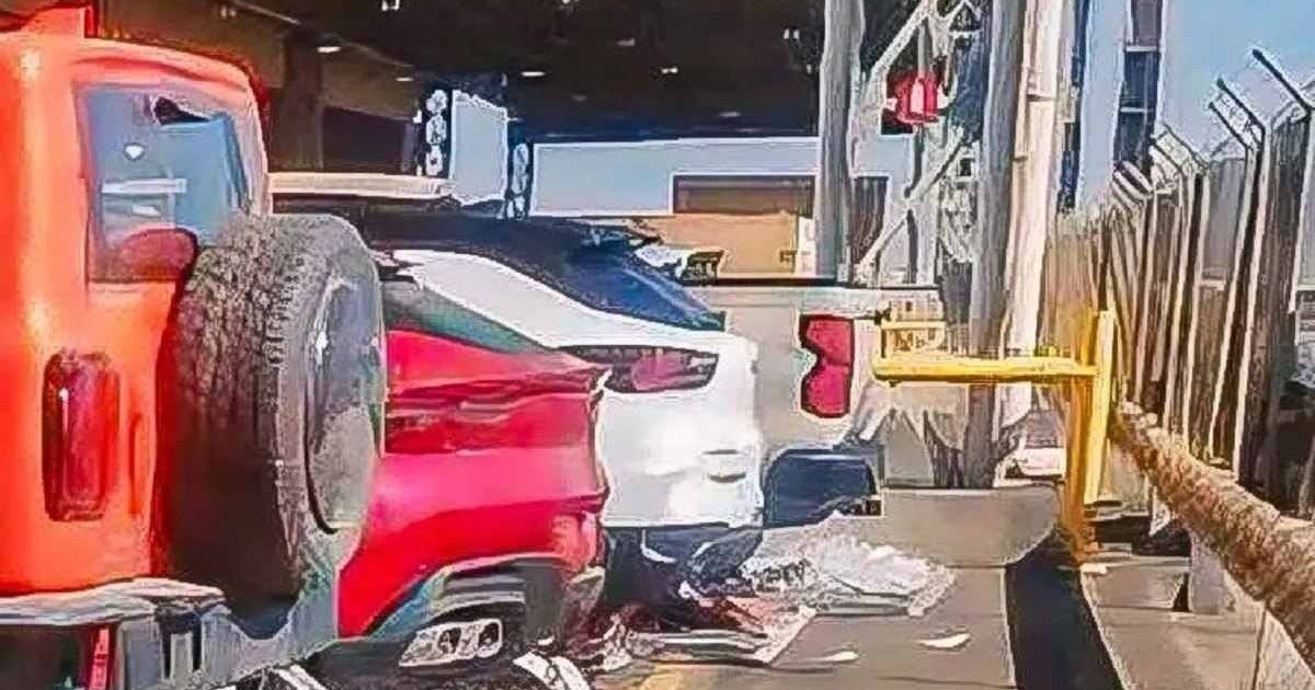 SUV da S10 é flagrado em aeroporto