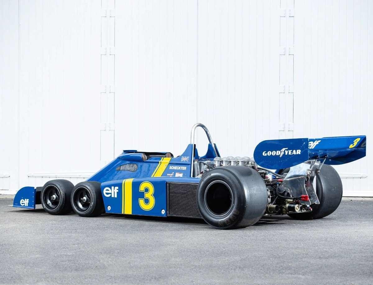 Tyrrell P34 1977 de Fórmula 1 será leiloado pela Sotheby's.
