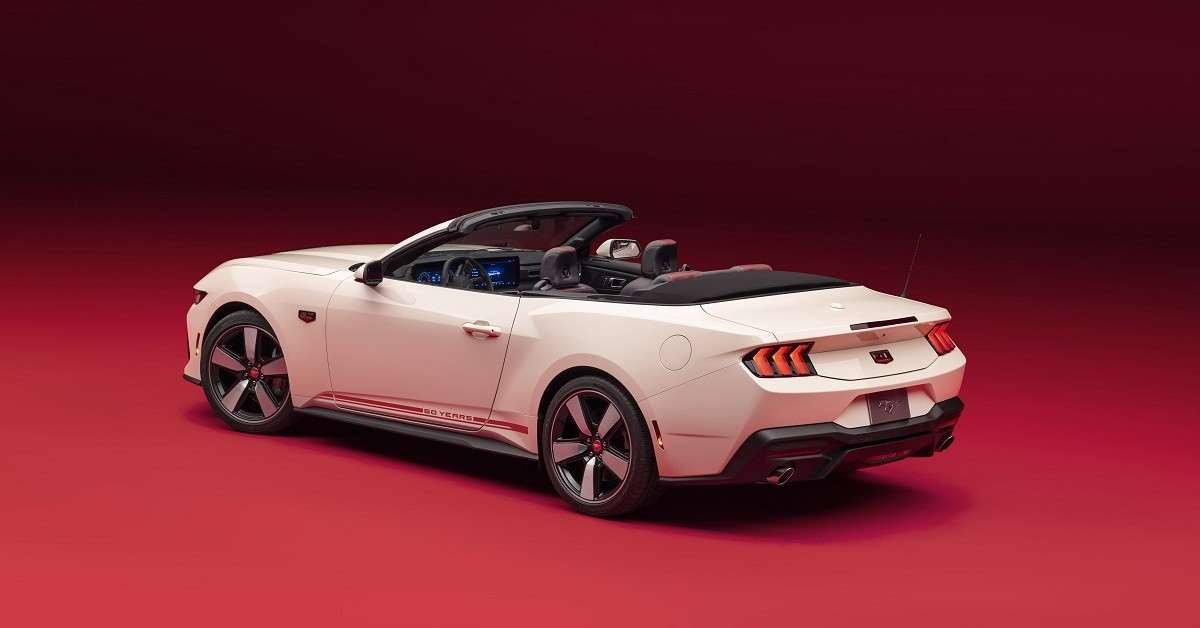 Edição que comemora 60 anos do Ford Mustang é inspirada no primeiro modelo lançado    