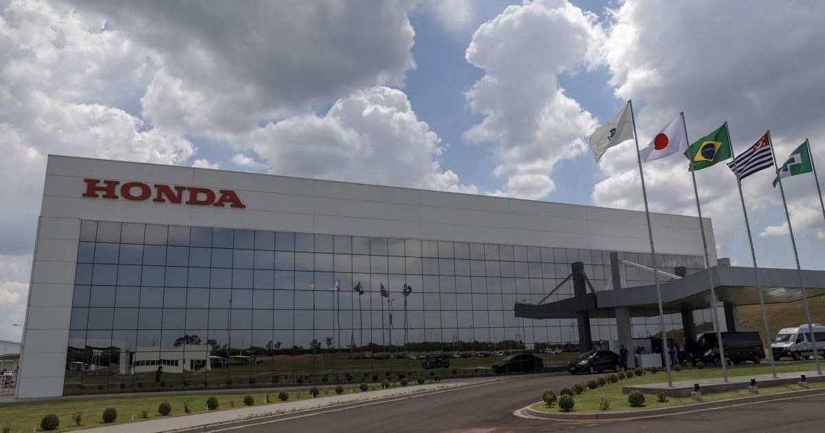 Fábrica da Honda em Itirapina, no interior de São Paulo, receberá investimentos para o desenvolvimento de novas tecnologias 