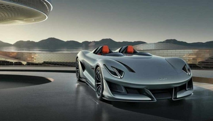 BYD apresenta o carro superesportivo Super 9 Speedster  -  (crédito: Divulgação/ BYD)