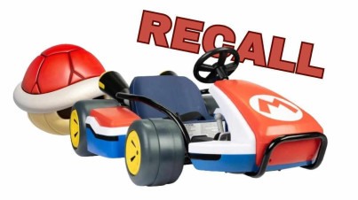 Mario Kart: nem os carros de brinquedo escapam do recall