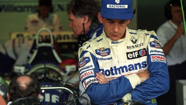  30 ANOS DA MORTE DE AYRTON SENNA o piloto brasileiro Ayrton Senna, que em 27 de mar..o de 1994 disputa a sua primeira corrida pela Williams.
