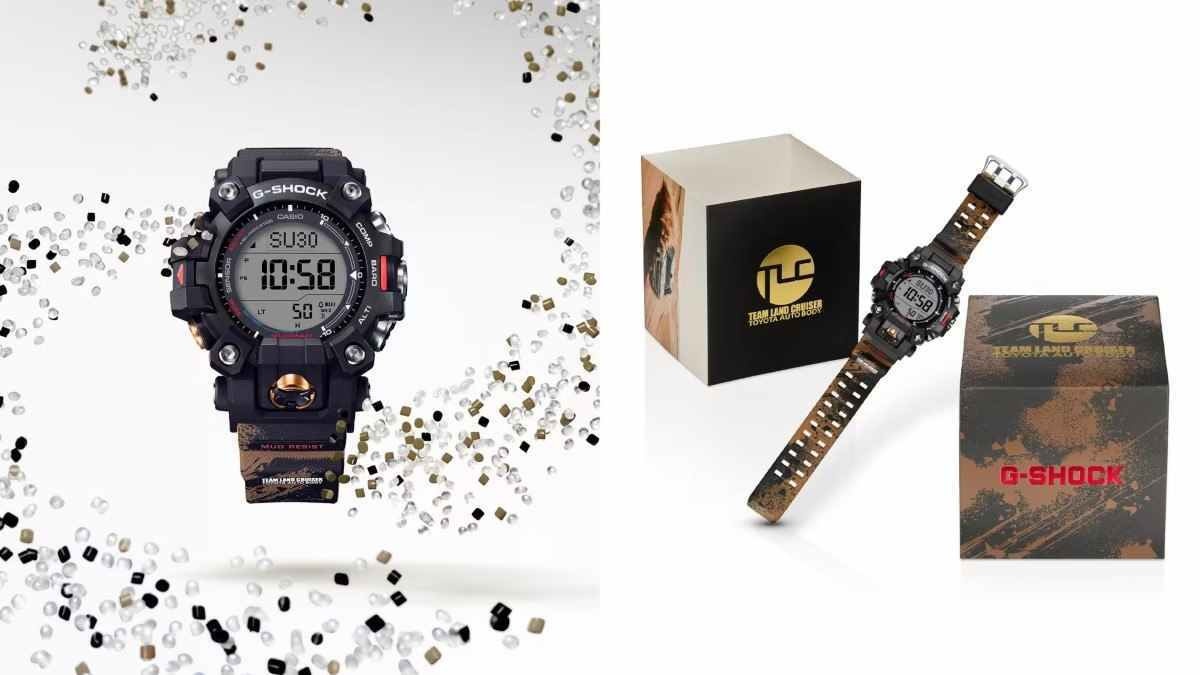 A Casio lançou G-Shock GW-9500TLC inspirado no Rally Dakar e que leva nome da Team Land Cruiser, do grupo Toyota.