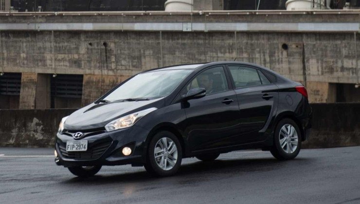 Em 2013, o sedan compacto passou a ser produzido no Brasil -  (crédito: Hyundai/Divulgação)