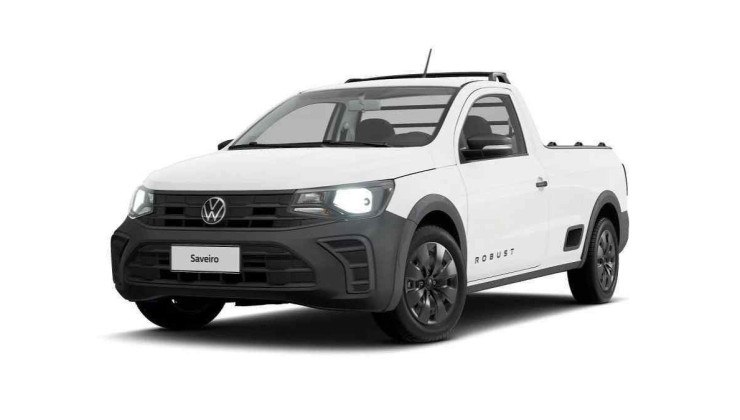 Saveiro 2025 recebe aumento na tabela -  (crédito: Volkswagen/Divulgação)