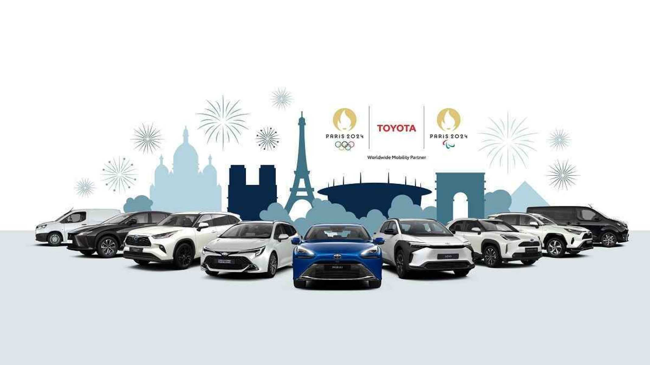 Cinco carros da Toyota que você vai cansar de ver nas Olimpíadas de Paris