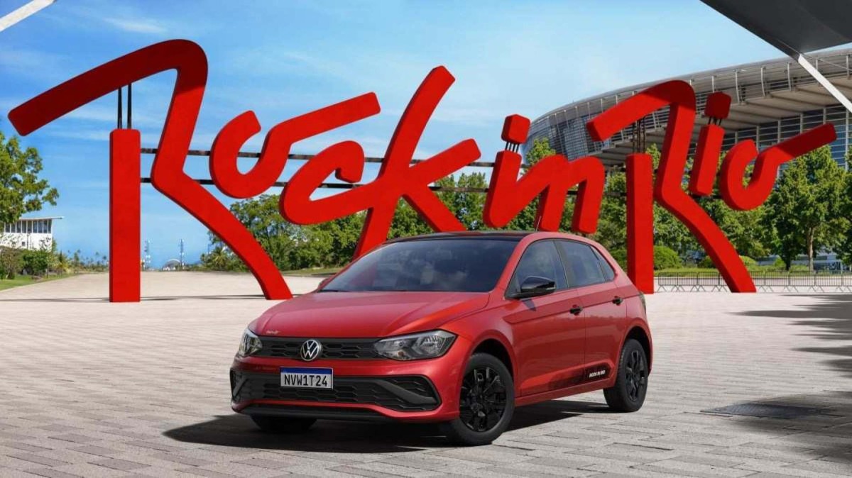 Volkswagen Polo ganha série especial Rock in Rio
