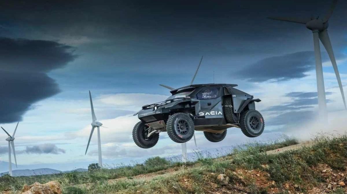 Dacia Sandrider vai disputar o Rally Dakar 2025.