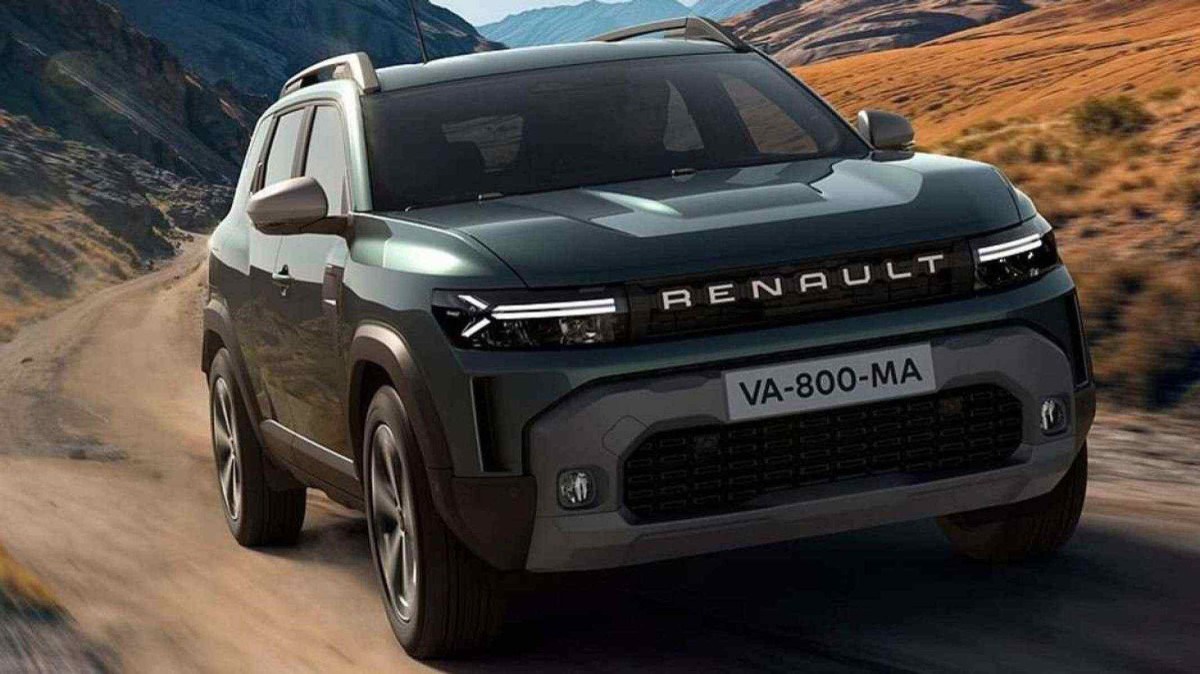 Logomarca da Renault não foi colocada na frente do SUV