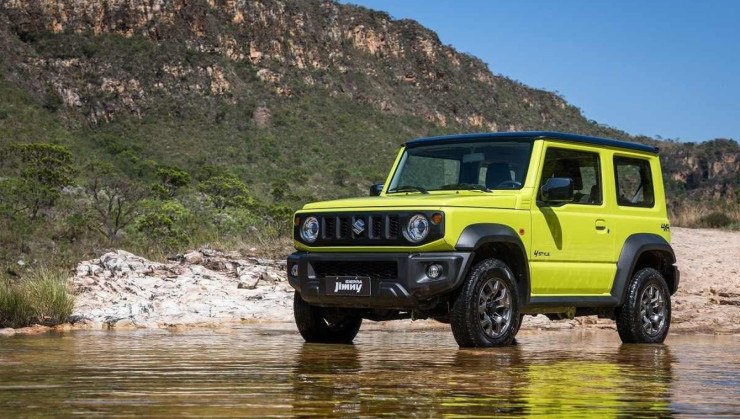 Suzuki Jimny tem bom desempenho off-road -  (crédito: Suzuki/Divulgação)