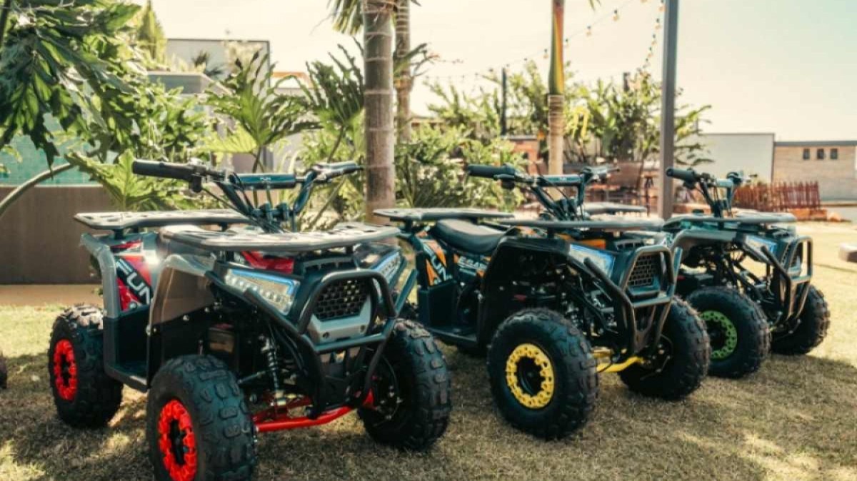 Os quadriciclos da Fun Motors são indicados para crianças de 3 a 6 anos 