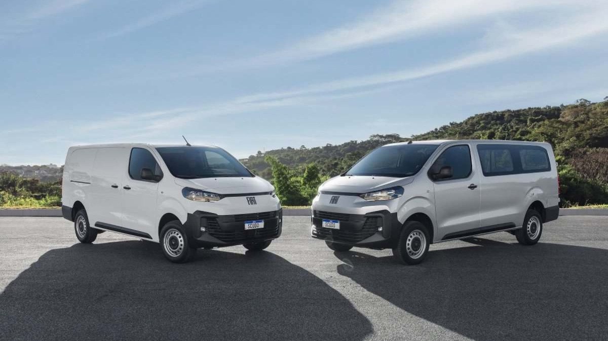 Fiat Scudo nas versões Cargo e Vitré/Multi na linha 2025
