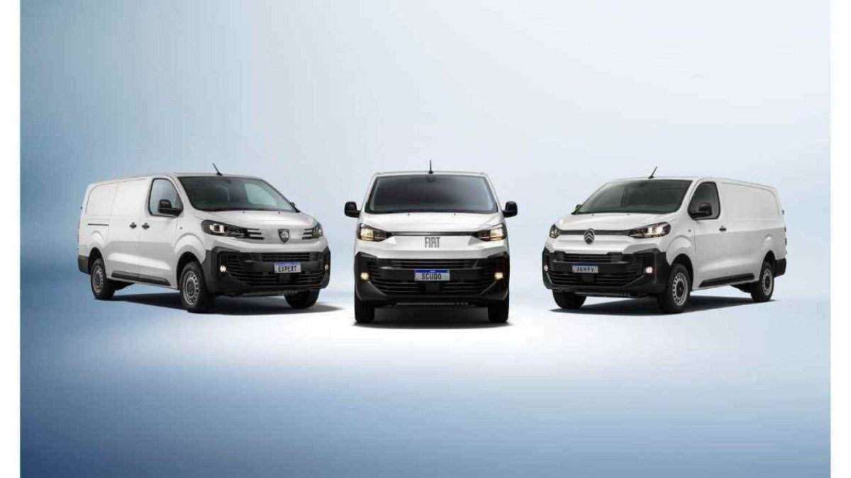 Peugeot Expert, Fiat Scudo e Citroën Jumpy chegam à linha 2025 discretas mudanças no visual