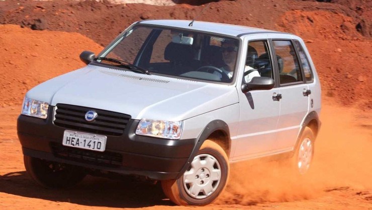 Fiat Uno Mille Fire Way 1.0 Flex, modelo 2006 -  (crédito: Marlos Ney Vidal/EM/D.A Press)