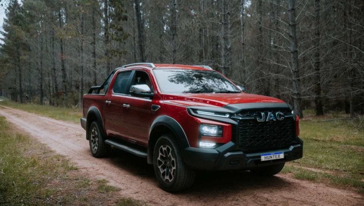 Hunter &eacute; primeira picape diesel da JAC no Brasil -  (crédito: Divulga&ccedil;&atilde;o)
