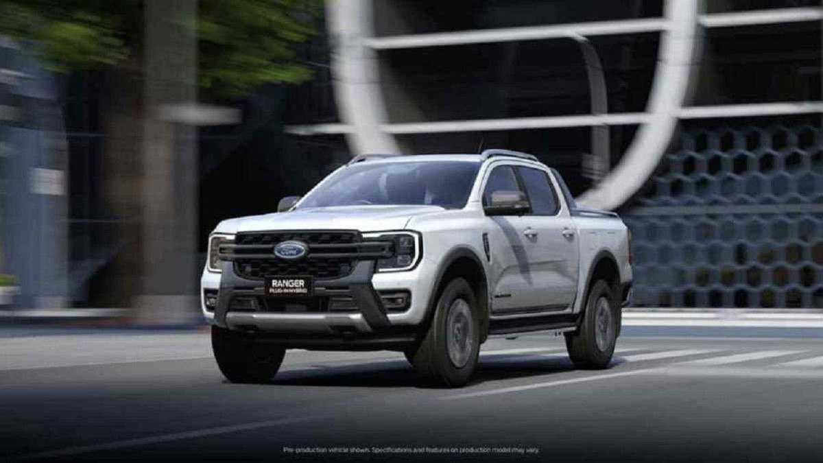 Nova picape Ranger Plug-in Hybrid 2025 totalmente elétrica