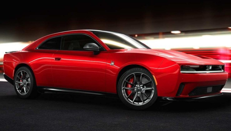 Dodge Charger EV é controverso por trazer motor exclusivamente elétrico -  (crédito: Divulgação/Dodge)