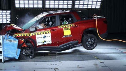 Chevrolet Montana tira nota baixa em teste de segurança