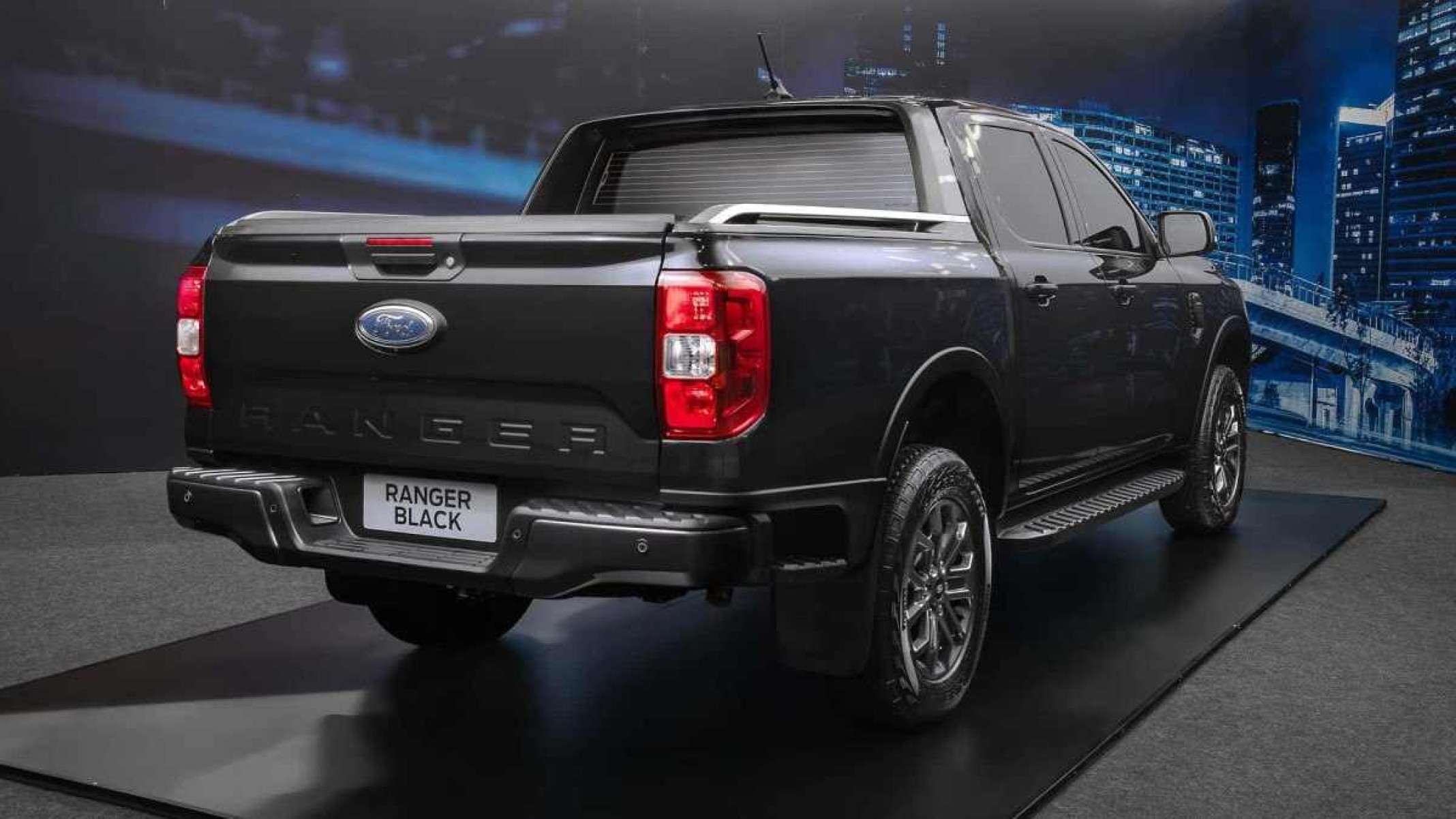 Ford Ranger Black apresentada à imprensa estava trancada