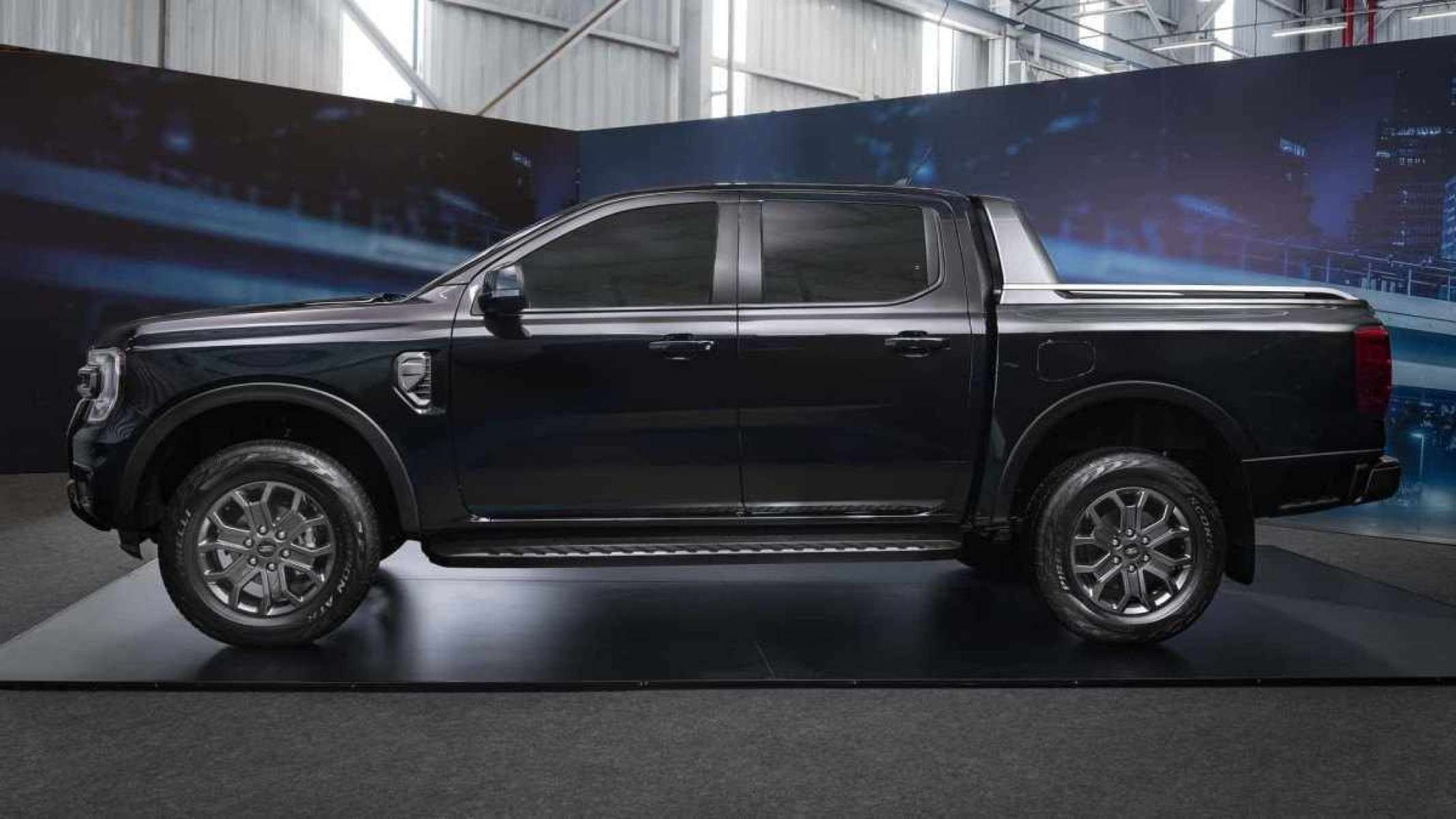 Ford Ranger Black apresentada à imprensa estava trancada
