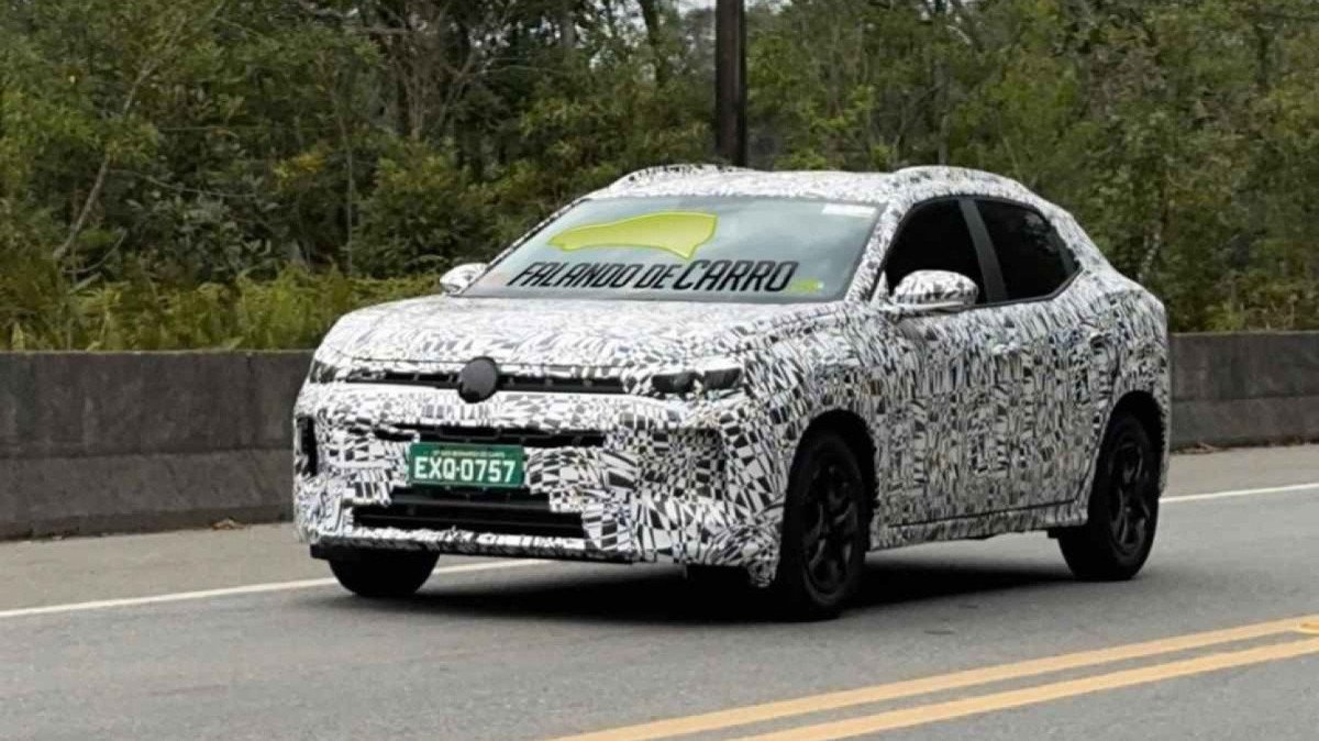 Novo SUV compacto da Volkswagen em testes