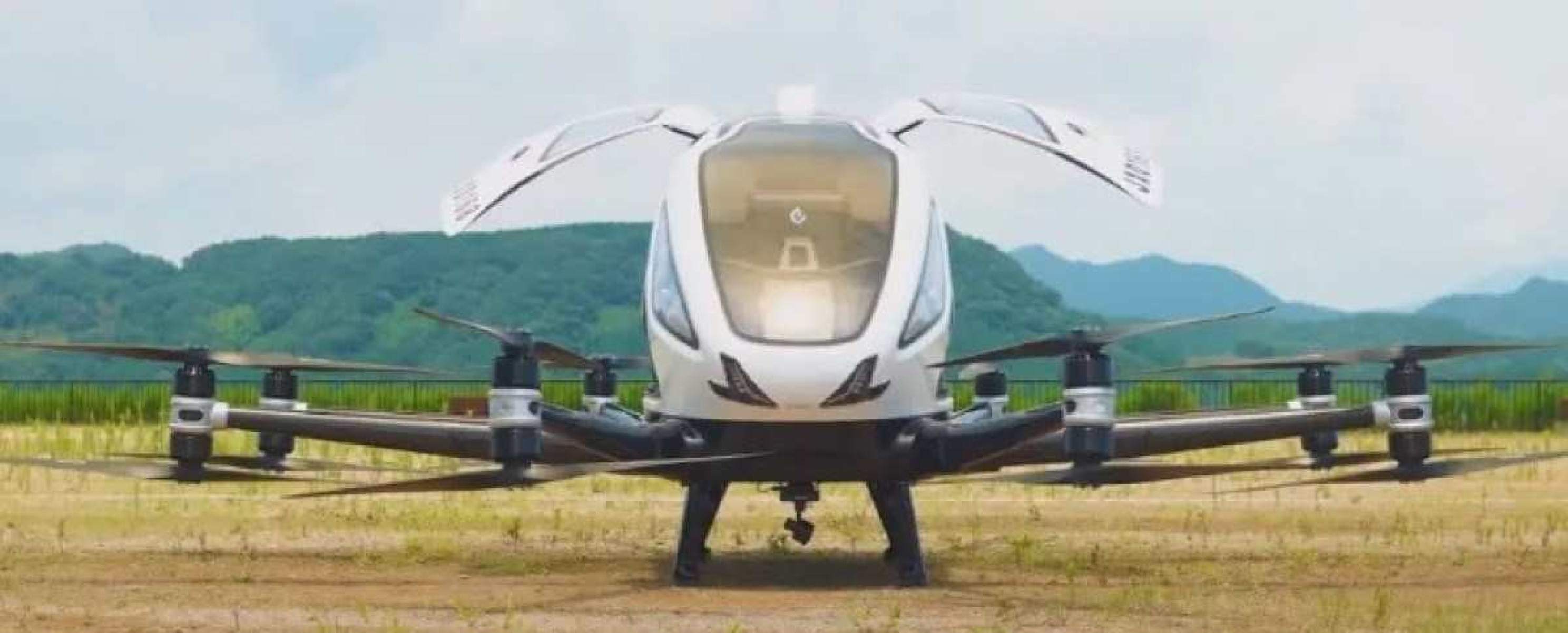 O "carro voador" EH216-S foi testado no interior de São Paulo