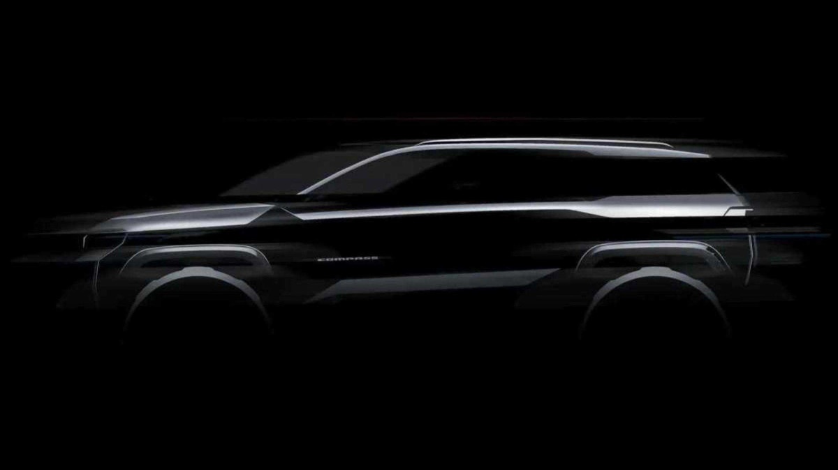 Jeep revela primeiro teaser da nova geração do Compass