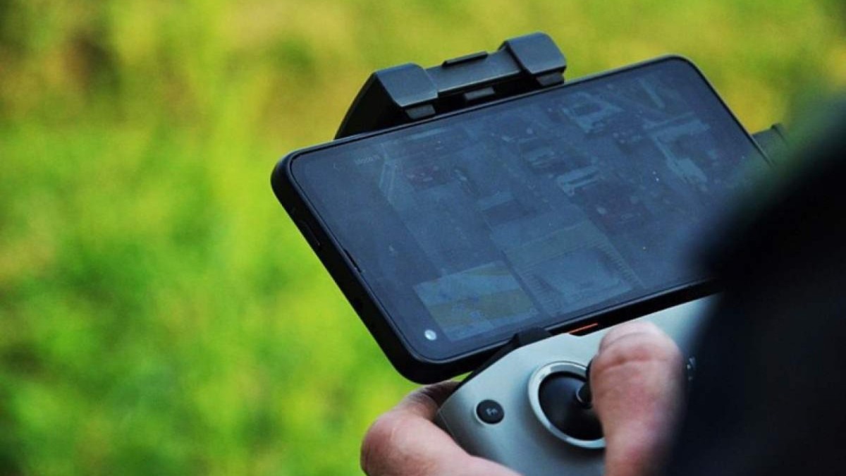 Drone da PRF em ação