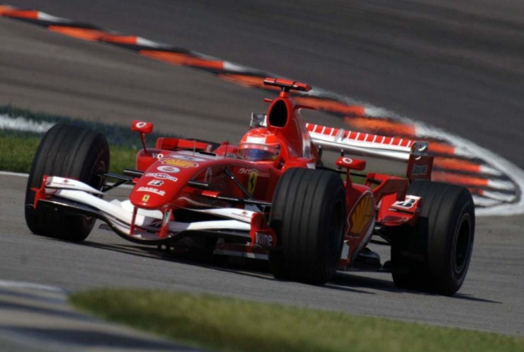 Ferrari 248, de Schumacher.